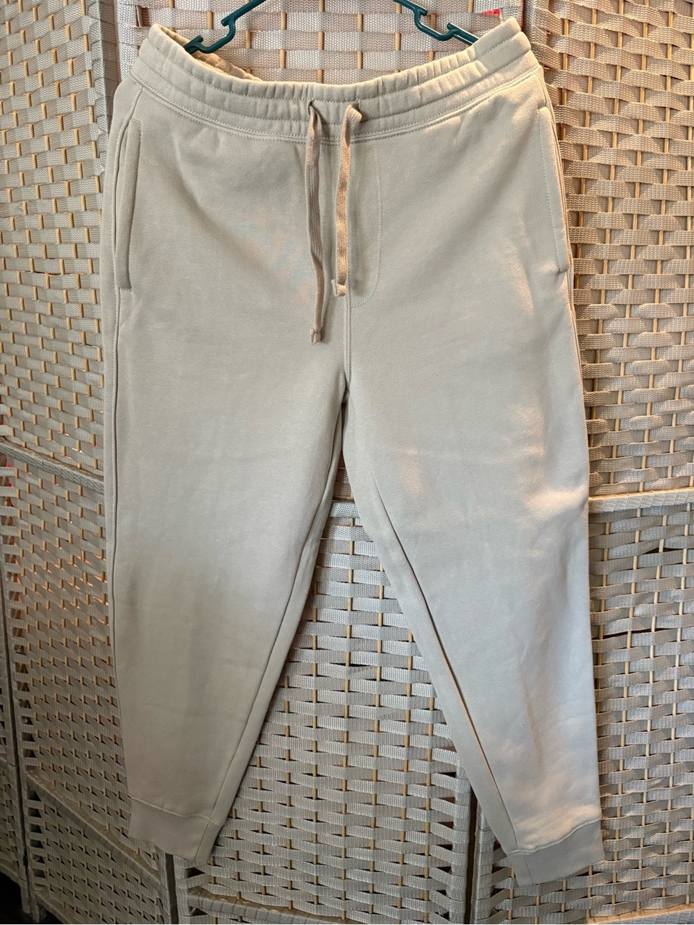 Old Navy Beige Jogger Pants with Navy Label